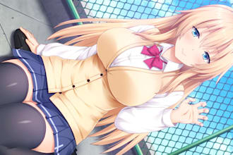 draw lewd, ecchi, nsfw anime style character