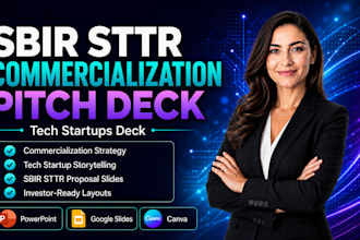 design nih sbir commercialization pitch deck medtech startups deck