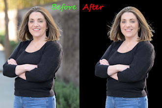 do professional image masking and background removal service
