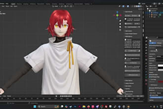 rig, fix, convert your model for mmd, vrchat, facial expression, vroid, vrm