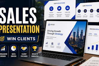 design business sales presentation corporate powerpoint slides for growth