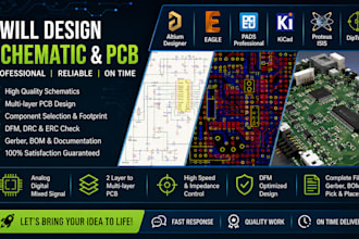 design circuit pcb board schematics and layouts in altium