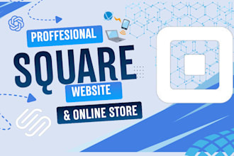 build a responsive square online store and website