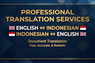 translate document, and personal needed translation
