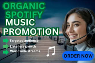 soundcloud music track promotion spotify album promotion hip hop music boost