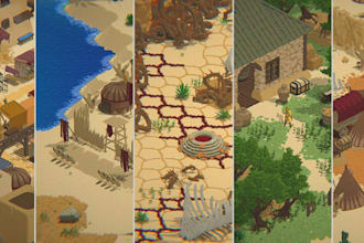 design 2d godot rpg map fantasy pixel art tilesets 2d game assets environment