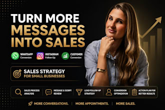 create a sales strategy to increase your conversions