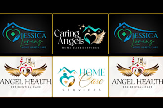 design home care logo home care healthcare medical flyer home care website
