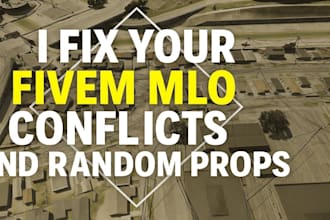 fix fivem mlo collision bugs flickering textures and props issues