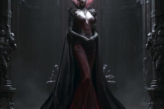 horror vampire lord queen character
