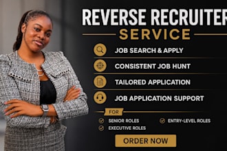 provide expert reverse recruitment service job search job application job hunts