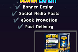 design professional canva banners, social media posts and marketing graph