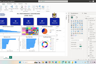 create professional power bi dashboards and reports