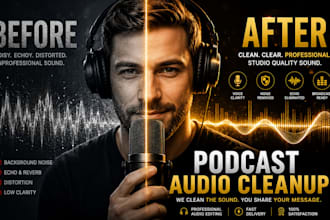 remove noise, echo, and improve your podcast sound