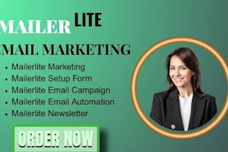 setup mailerlite email automation mailerlite campaign lite newsletter template