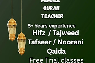 teach quran with tajweed and hifz online for kids and adults