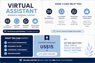 be your virtual assistant for business and personal
