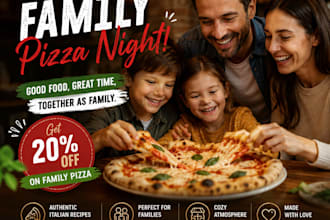 create restaurant social media posts in canva