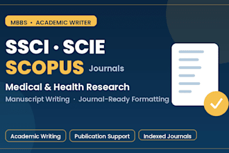 write and publish ssci esci scopus article in medical and health sciences