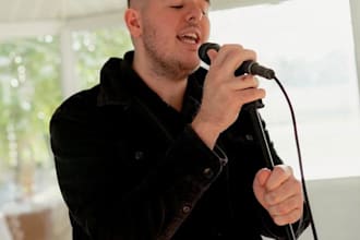 sing male soul hip hop vocal, vocalist, songwriter, music producer