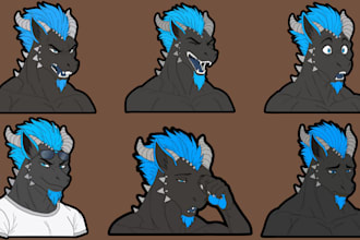 draw telegram furry stickers nsfw furry art discord animated emotes and stickers