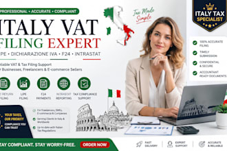 file italy vat return lipe intrastat f24 dichiarazione iva tax filing