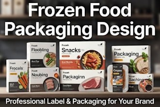 frozen food packaging design for small manufacturers