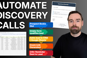 build an automated discovery call booking funnel for coaches