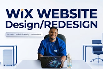 redesign wix website, wix website design, develop wix website, wix store setup