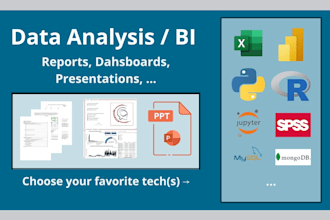 help you clean, arrange and analyze your data