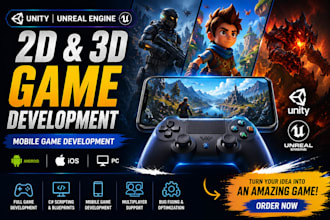 unity 2d game, unity 3d game design, unity game development