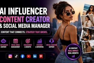 be your ai content creator and social media manager