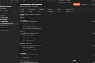 do api testing of your application