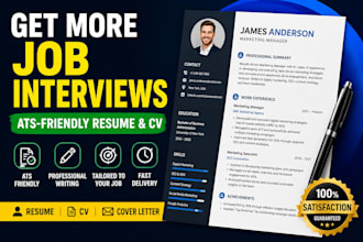professionally edit, rewrite and optimize your resume or cv