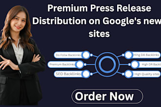 do PR writing, premium press release distribution to USA and UK news sites