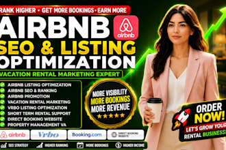 do airbnb seo, airbnb promotion and vacation rental optimization