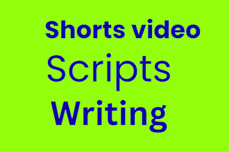 write viral  shorts and reels scripts with catchy hooks