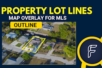draw precision real estate property lot lines and gis map overlays