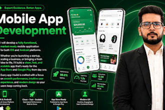 create a professional react native mobile application