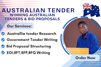 write winning australia tender bid and proposal writing for government contracts