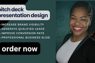 professional canva presentation designer pitch deck designer