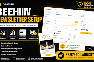 design professional beehiiv newsletter redesign beehiiv website design beehive