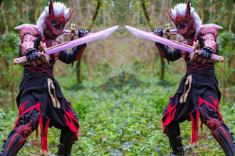 create custom cosplay creation wearable game  anime armor cosplay props for con