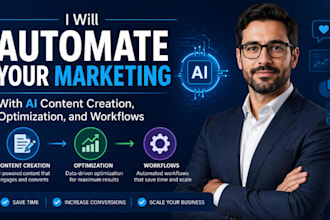 automate your marketing with ai content creation, optimization, and workflow