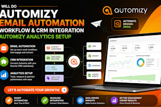 do automizy email automation workflow crm integration automizy analytics setup