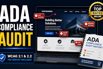 audit your website for ada and wcag accessibility compliance