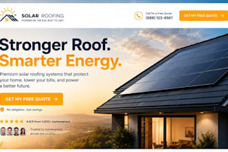 build construction roofing website hvac website contractor website solar website