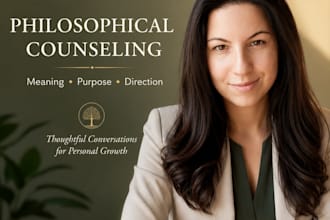 help you explore meaning, purpose and direction with philosophical conversation