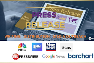 write and distribute your press release with ein presswire, yahoo finance