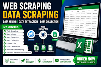 web scraping and data extraction